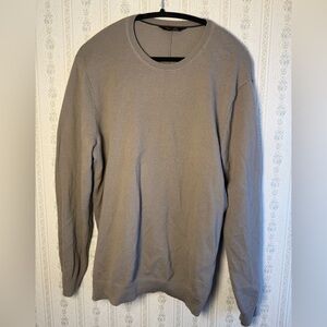 Rhone Mens Textured Knit Crewneck Sweater – large